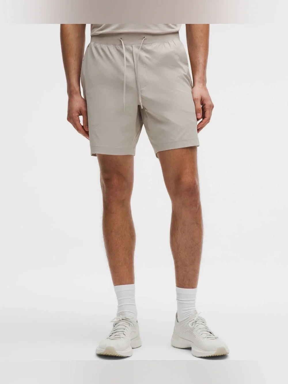Lululemon Men's Zeroed In Short 7” Sz Large Downtown Tan NWT